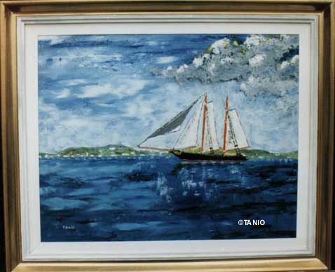 Goellette America &agrave; Saint-Tropez